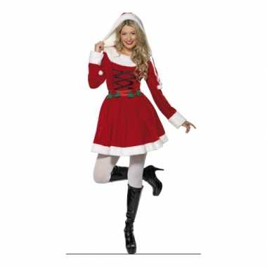 Kerstjurk lange mouwen dames