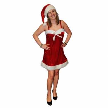 Kerstjurkje kerstmuts dames