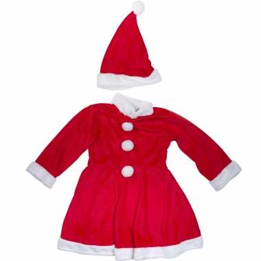 Kerstjurkje verkleed pak muts meisjes