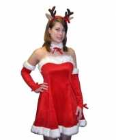 Compleet sexy kerstkostuum rudi dames