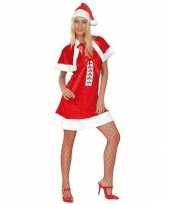 Kerstjurk muts korte cape
