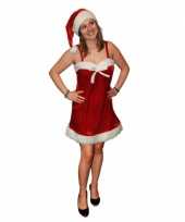 Kerstjurkje kerstmuts dames